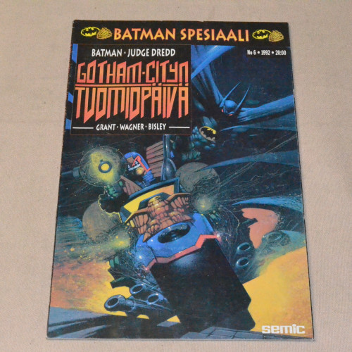 Batman - Judge Dredd Gotham Cityn tuomiopäivä (Batman spesiaali 6/1992)